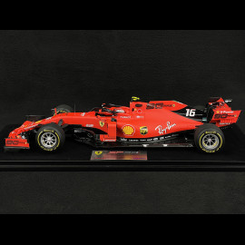 Charles Leclerc Ferrari SF90 n° 16 Winner GP Belgium 2019 F1 1/18 LookSmart LS18F1023