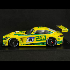 Mercedes AMG GT3 n° 48 24h Nürburgring 2017 1/18 Spark 18SG021