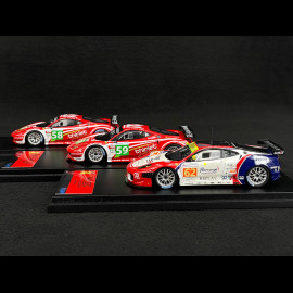 Set of 3 Ferrari 24h Le Mans 2011 1/43 True Scale Models