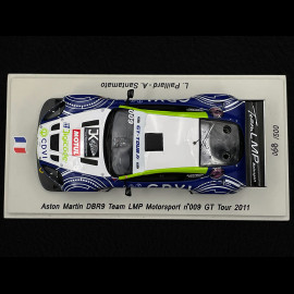 Aston Martin DBR9 n° 009 GT Tour 2011 1/43 Spark SF027