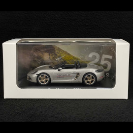Porsche 718 Boxster Type 982 25 Years Edition Porsche Expérience Silver 1/43 Minichamps WAP0209630MTRA
