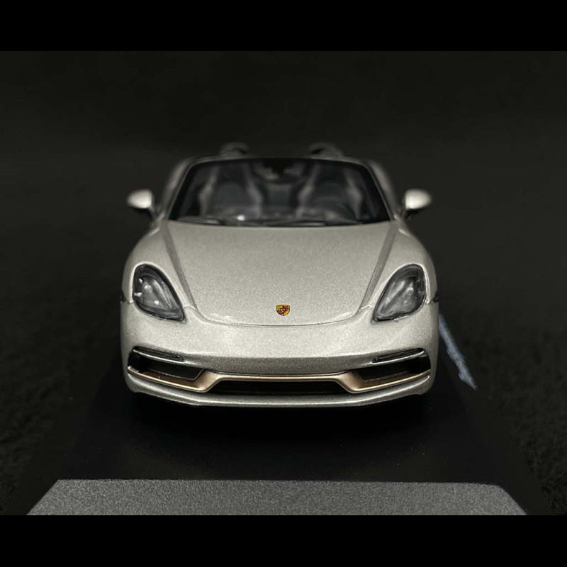 Porsche 718 Boxster Type 982 25 Jahre Edition Porsche Expérience Silber 1/43  Minichamps WAP0209630MTRA - Elfershop