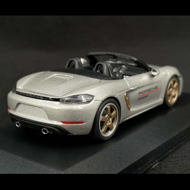 Porsche 718 Boxster Type 982 25 Years Edition Porsche Expérience Silver 1/43 Minichamps WAP0209630MTRA