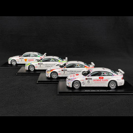 Set of 4 BMW 320i WTCC 2009 1/43 Spark