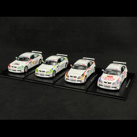 Set of 4 BMW 320i WTCC 2009 1/43 Spark