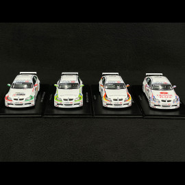 Set of 4 BMW 320i WTCC 2009 1/43 Spark