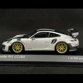 Porsche 911 GT2 RS Type 991 Weissach Package 2018 Chalk Grey 1/43 Minichamps 413067288