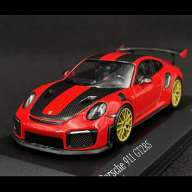 Porsche 911 GT2 RS Type 991 Weissach Package 2018 Guards Red 1/43 Minichamps 413067291