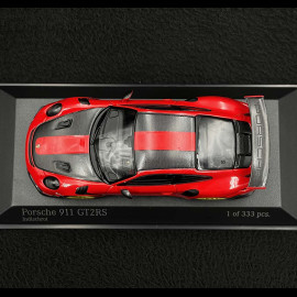 Porsche 911 GT2 RS Type 991 Weissach Package 2018 Guards Red 1/43 Minichamps 413067291