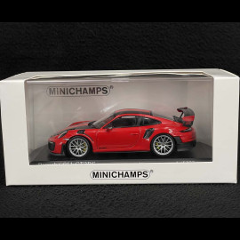 Porsche 911 GT2 RS Type 991 Weissach Package 2018 Guards Red 1/43 Minichamps 413067290