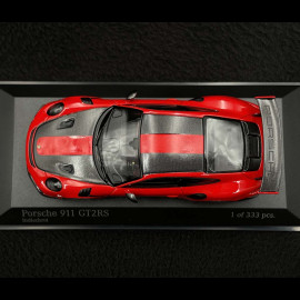 Porsche 911 GT2 RS Type 991 Weissach Package 2018 Guards Red 1/43 Minichamps 413067290