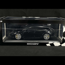 Porsche Taycan Turbo S Cross Tourismo 2021 Black 1/18 Minichamps 155069300