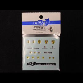 Decal Ferrari emblems 1/18 BBR Models BBRDF01