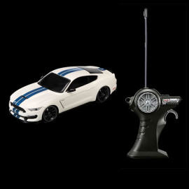 Ford Shelby GT350 2016 Weiß / Blau R/C 1/24 Maisto Tech 81018