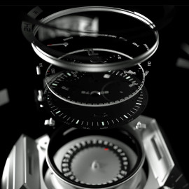 Automatic watch Porsche 911 RSR Monobloc Actuator Chronotimer Flyback Limited Edition Porsche Design Timepieces 4046901810504