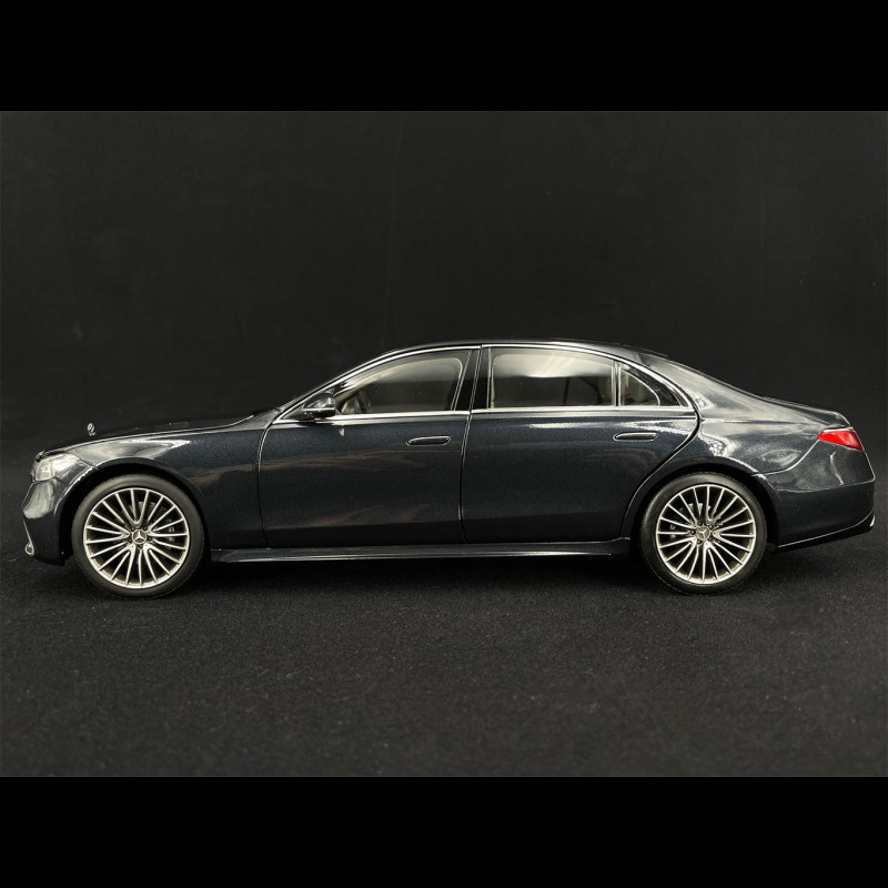 Mercedes-Benz Classe S AMG Line 2021 Anthracite Blue 1/18 Norev 183800