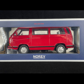 Volkswagen T3 Bus 1992 Redstar 1/18 Norev 188542