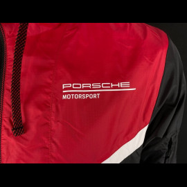 Duo Porsche Jacke Motorsport Windbreake + Porsche Motorsport Kappe Perforierte Schwarz - Herren