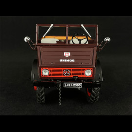 Mercedes - Benz Unimog 401 1955 Brown Wood 1/18 Schuco 450017500