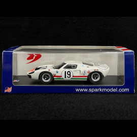 Ford GT40 n° 19 12h Sebring 1967 1/43 Spark US252