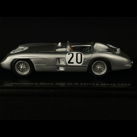 Mercedes - Benz 300 SLR n° 20 24h Le Mans 1955 1/43 Spark S4734 - Elfershop