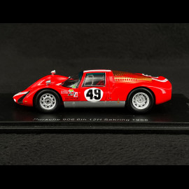 Porsche 906 n° 49 12h Sebring 1966 1/43 Spark US267