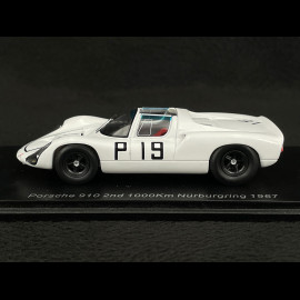 Porsche 910 n° 19 2. 1000km Nürburgring 1967 1/43 Spark SG819