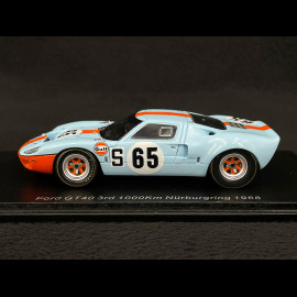 Ford GT40 n° 65 3rd 1000km Nürburgring 1968 1/43 Spark SG817