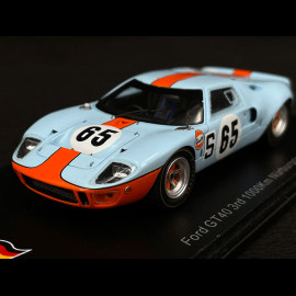 Ford GT40 n° 65 3. 1000km Nürburgring 1968 1/43 Spark SG817