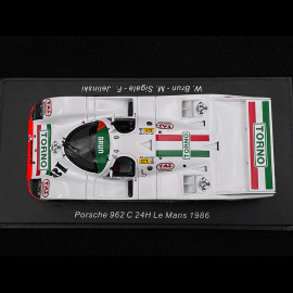 Porsche 962 C n° 18 24h Le Mans 1986 1/43 Spark S9871