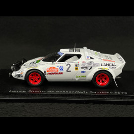 Lancia Stratos HF n° 2 Sieger Rallye Sanremo 1979 1/43 Spark S9105