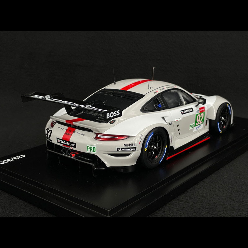 Porsche 911 RSR-19 Type 991 n° 92 24h Le Mans 2021 1/18 Spark  WAP0219030PLEM - Elfershop