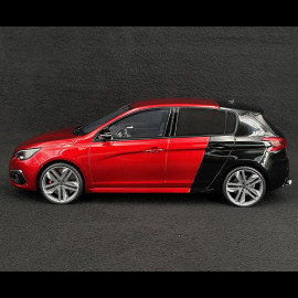 Peugeot 308 GTI 2018 Rot / Schwarz 1/18 Ottomobile OT368