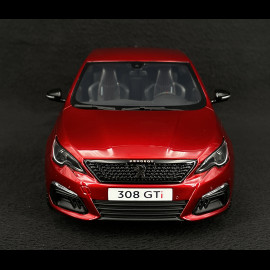 Peugeot 308 GTI 2018 Rot / Schwarz 1/18 Ottomobile OT368