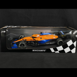 Daniel Ricciardo McLaren F1 MCL35M n° 3 Winner 2021 Italian Grand Prix 1/18 Minichamps 530213303