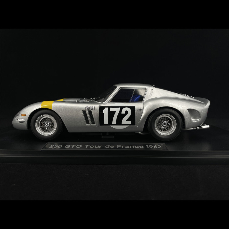 Ferrari 250 GTO n°172 Winner Tour de France 1964 1/18 KK Scale KKDC180734