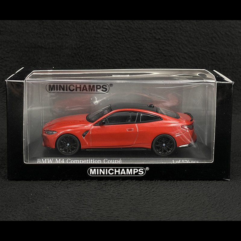 BMW M4 Competition Coupé 2020 Toronto Red 1/43 Minichamps