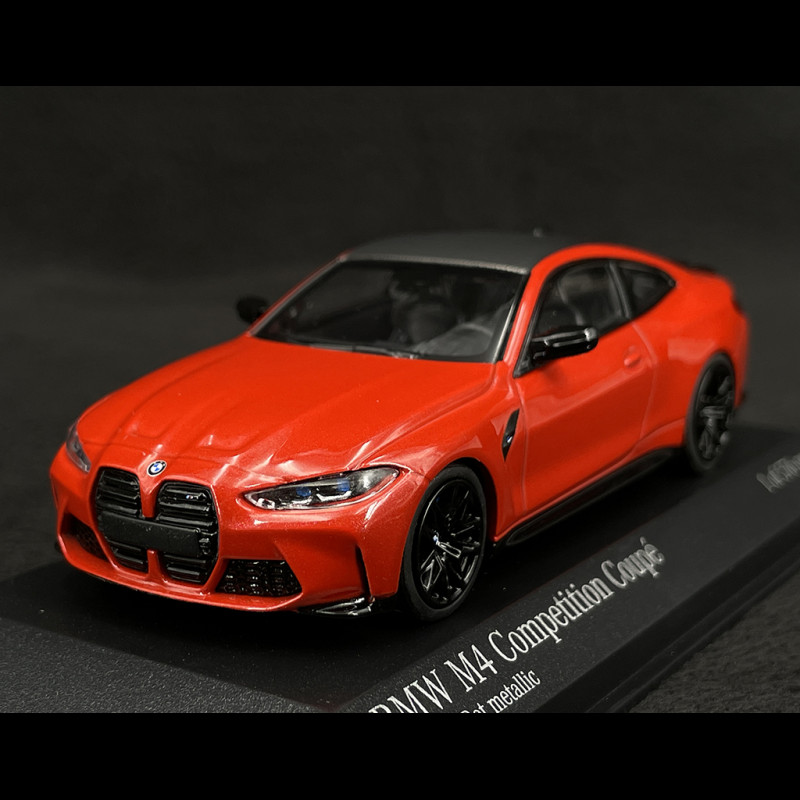 BMW M4 Competition Coupé 2020 Toronto Red 1/43 Minichamps