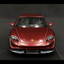 Porsche Taycan Turbo S 2019 Cherry Red Metallic 1/43 Minichamps 410068474