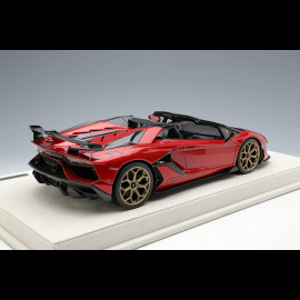 Lamborghini Aventador SVJ Roadster 2019 Bia Red 1/18 MakeUp EML029B