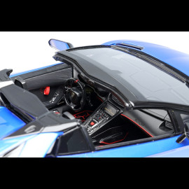 Lamborghini Aventador SVJ Roadster 2019 Nethans Blau 1/18 MakeUp EML029C