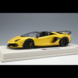 Lamborghini Aventador SVJ Roadster 2019 Pearl Yellow 1/18 MakeUp EML029D