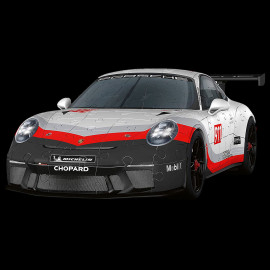 3D Puzzle Porsche 911 GT3 Cup weiß / rot / schwarz 108 Teile 1/18 Ravensburger 111473