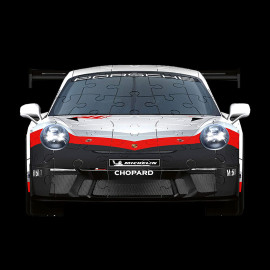 3D Puzzle Porsche 911 GT3 Cup weiß / rot / schwarz 108 Teile 1/18 Ravensburger 111473