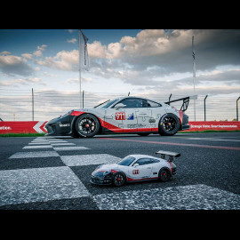 3D Puzzle Porsche 911 GT3 Cup white / red / black 108 pièces 1/18 Ravensburger 111473