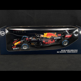 Max Verstappen Red Bull Racing RB16B n° 33 Winner GP Belgium 2021 F1 1/18 Minichamps 110211333