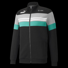 Mercedes-AMG Sweatshirtjacke Petronas Puma Schwarz / Grün - Herren 531720-01