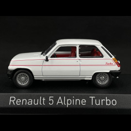 Renault 5 Alpine Turbo 1983 Weiß 1/43 Norev 510535