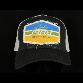 Ayrton Hat 1988 Senna Heritage Trucker Black / Grey