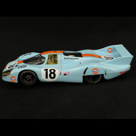 Porsche Slot car 917 LH Le Mans 1971 n° 18 JWA Gulf 1/32 Le Mans miniatures 13207118M